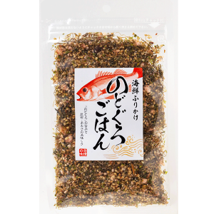 海鮮ふりかけ のどぐろごはん 75g 「のどぐろ」の旨味と昆布あおさのコンビネーション うまい いりごま いわし こんぶ