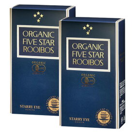 厳選最高級茶葉 100% 有機JAS 【 ルイボスティ 煮出用 30包 × 2箱セット 】ラ シンシア 《ファイブスター エクセレントグレード》
