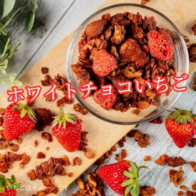 NATURANOLA ナチュラノーラ ホワイトチョコいちご味 180g | グラノーラ グルテンフリー 無添加 砂糖不使用 オーガニック イチゴ 苺 プロテイングラノーラ 高たんぱく 高タンパク 米麹 甘酒 ホエイ プロテイン オートミール 腸活 発酵食品 米麹グラノーラ 米糀 食物繊維