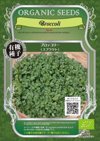 【種】 家庭菜園オーガニックスプラウト ブロッコリー 1袋 （郵便配送商品）