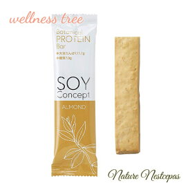 長良園 / Wellness Tree ボタニカル ヴィーガン プロテインバー SOY Concept ALMOND（アーモンド）