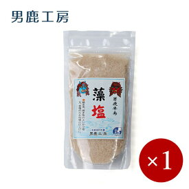 ■男鹿工房■ 男鹿半島 藻塩 40g×1ケ【メール便(ネコポス)規格16ケまで/規格外は送料加算】