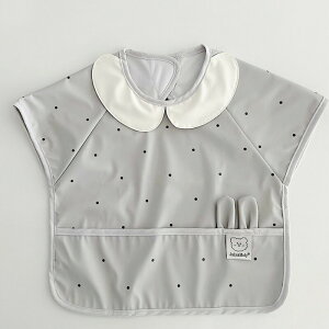 お食事エプロン 袖なし ノースリップ ベビー 離乳食 北欧 女の子 男の子 80 90 100 110サイズ 赤ちゃん お食事スタイ 6ヶ月〜5歳 幼児 食事スモック 子供 食事用エプロン 保育園 幼稚園 入園準備