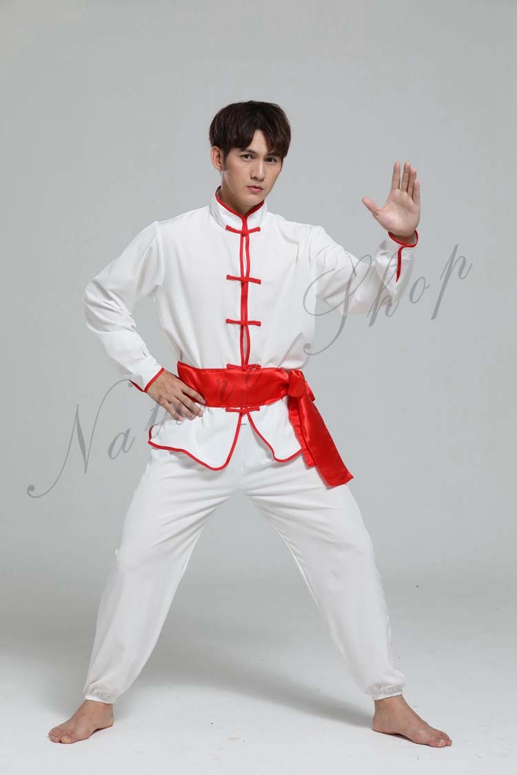 龍刺繍中華服 男の子 女の子配色武術演出服 華流コスプレ衣装 ジュニア