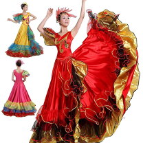 楽天市場】フラメンコ ワンピースの通販 