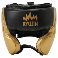 在庫処分セール品！RYUJIN セーフティー スパーリングヘッドギア（マジックテープ式）【ボクシング　格闘…