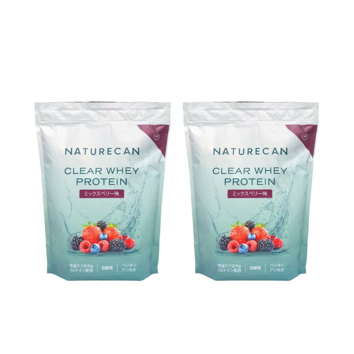 楽天市場】Naturecan 公式クリアホエイ プロテイン タンパク質最大25g 