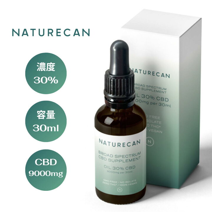 楽天市場】Naturecan 公式 高濃度 CBDオイル 5％ 10％ 15％ 20％ 30 