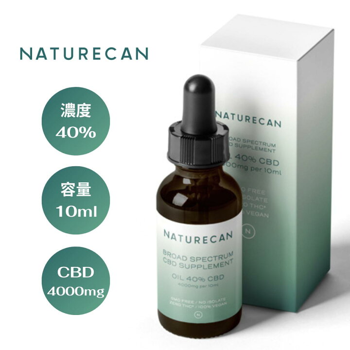 楽天市場】【エントリーでポイント5倍】Naturecan 公式 高濃度 CBD  