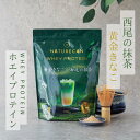 Naturecan 公式 ホエイ プロテイン（WPC）西尾 抹茶×黄金 きなこ 700g 20食分 タンパク質21g 筋トレ 美味しい 置き換え ダイエット 女性 国産 ネイチャーカン プロテイン 高たんぱく 朝活 乳酸菌