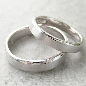 【クーポン配布中】結婚指輪 マリッジリング ペアリング カップル 2個セット 刻印無料 偶数号 シルバー つや消し 幅広 結婚記念日 指輪 プロポーズ 2本セット価格 記念日 花以外 ご褒美 女性