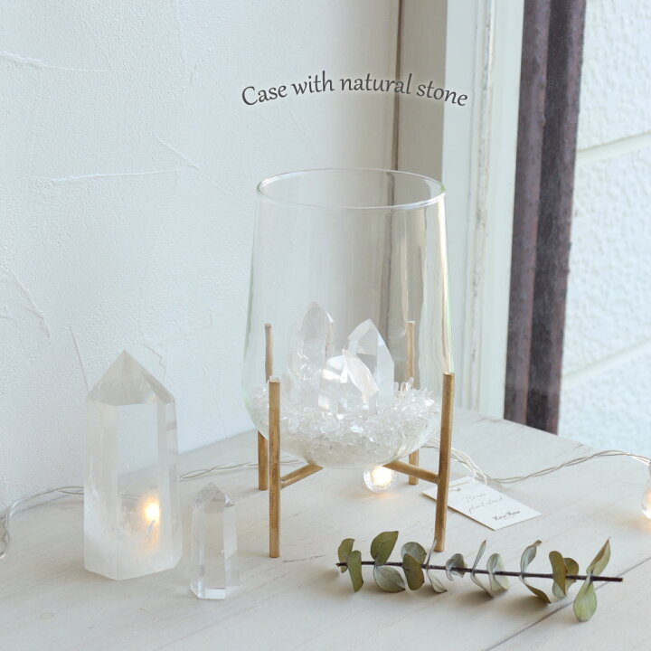 楽天市場】今だけ☆GIFT付＞＼磨き水晶 3本セット／リサイクルガラス  