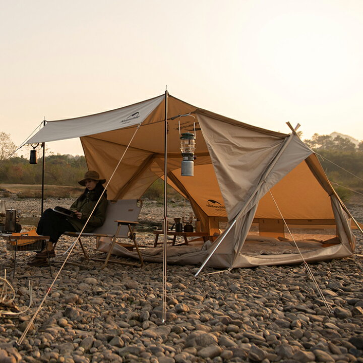 楽天市場】【公式】 Naturehike ロッジ型テント 2人用 小屋 4.8  