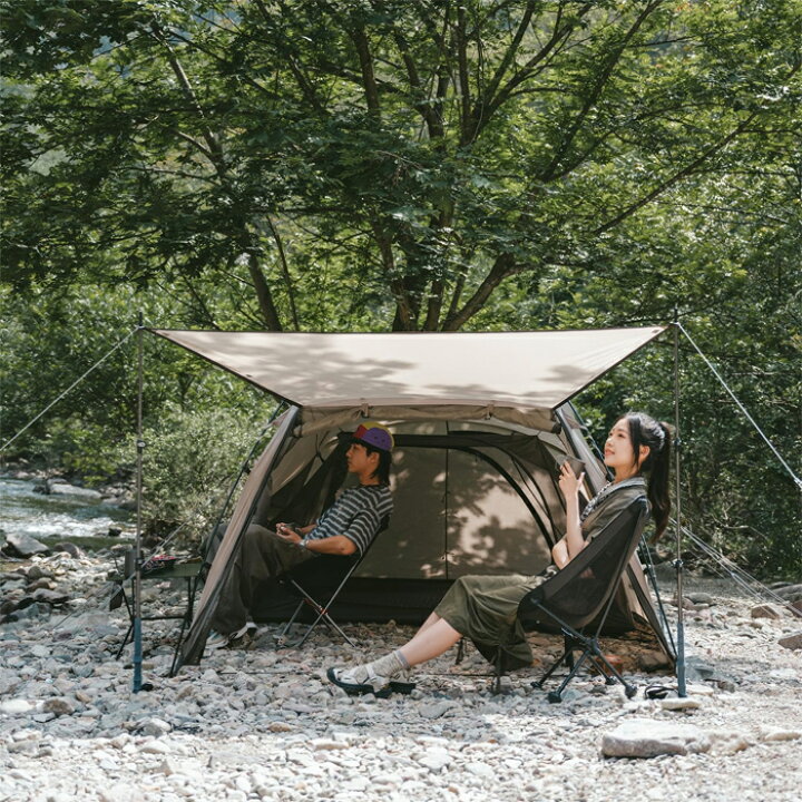 楽天市場】【公式】 Naturehike テント 2人用 The hills 1LDK 