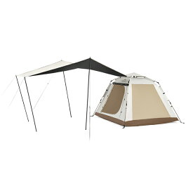 【15日迄10％OFF！スパセアフター限定感謝セール！】 Naturehike ワンタッチテント 3人用 防水 ロッジ型テント タープ ブラックゴム 小屋 UPF50+ UVカット 耐水圧1000mm パークテント キャンプ ファミリー 設営簡単 二重層 自立式 前室あり 初心者向け アウトドア ポップ