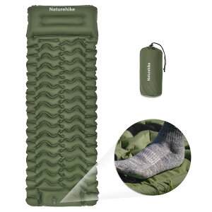 �y20��20������P10�{+�}���\���N�[�|���z�z���z Naturehike �L�����v �}�b�g �����ݎ� �G�A�}�b�g �R���p�N�g ���t�� 6.5cm �� ��N�ۏ� �V���O���T�C�Y �h���� �ϋv �L�����v�p �Ԓ��� �h�� �o�R 