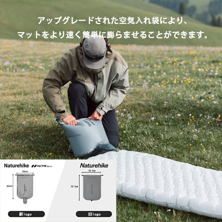 楽天市場】【15%クーポン+P5倍】Naturehike 高R値 エアーマット R4.6 