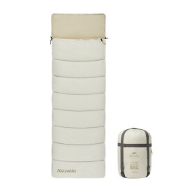 【15日迄10％OFF！スパセアフター限定感謝セール！】 Naturehike 寝袋 シュラフ 封筒型 225x75cm 連結可能 1人用 暖かい 保温 丸洗い可能 コンパクト 最大限界温度-12℃ ねぶくろ スリーピングバッグ アウトドア キャンプ 車中泊 夜勤 掛け布団 春 秋 冬 来客用 防寒