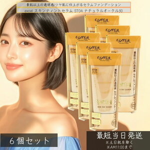 excel GNZ XLeBgZ ST04 i`I[N30 35g ×6Zbg t@f[V ωn t@f SPF28 PA++ Zt@f[V ett@f