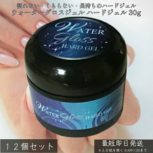 �E�H�[�^�[�O���X�W�F�� �n�[�h�W�F�� 30g ×12�Z�b�g�� �܂����Ȃ� ������ �W�F���l�C�� �x�[�X���g�b�v���p �������� ���݂��� LED�^UV�Ή� �T�����d�l ���{�� �㋉�Ҍ���