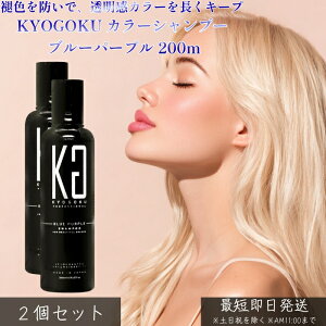 KYOGOKU �J���[�V�����v�[ �u���[�p�[�v�� 200ml ×2�Z�b�g �� �_�u���t�@�C���e�C���g���� ���F�n�J���[�p �����V���� ���΂ݗ}�� ������ �V���o�[ �z���C�g �A�b�V�� �T�����ꔄ
