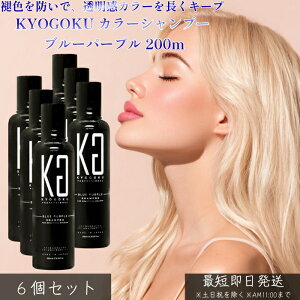 KYOGOKU �J���[�V�����v�[ �u���[�p�[�v�� 200ml ×6�Z�b�g �� �_�u���t�@�C���e�C���g���� ���F�n�J���[�p �����V���� ���΂ݗ}�� ������ �V���o�[ �z���C�g �A�b�V�� �T�����ꔄ