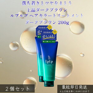 LPLP ���v���v �w�A�J���[�g���[�g�����g �_�[�N�u���E�� 200g ×2�Z�b�g �� �������� �g���[�g�����g�^�C�v �W�A�~���s�g�p ���R�ȃ_�[�N�J���[ �c���� �����Ƃ� �_���[�W�P�A ����J���[