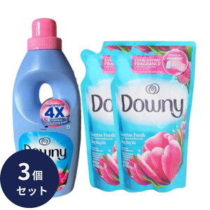 メキシコダウニー サンライズフレッシュ 900ml + 800ml 2個セット 詰め替え 濃縮タイプ 柔軟剤 ダウニー downy 大容量 本体 特大 洗濯 ボトル ランドリー 液体柔軟剤