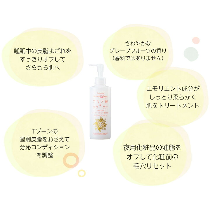 楽天市場】朝洗顔 洗顔ジェル クレンジングジェル【洗顔＋クレンジング  