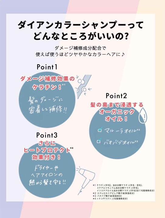 【店内全品P5倍】ダイアン カラーシャンプー ・トリートメント セット カラー シャンプー ボトル 本体 ノンシリコン 色落ち 防止  ブリーチ ダメージ補修 カラー用 メンズ 男性 レディース 髪 リペア アッシュ ベージュ パープル ピンク 紫 むらさき ...