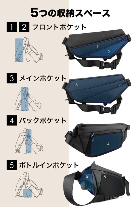 楽天市場】【ボトルポケットが便利】Gravitage ボトルイン スリング 