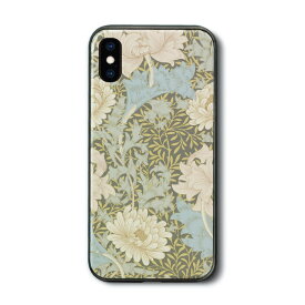 iPhone12mini iPhone7 iPhone13mini ケース 背面ガラスケース ウィリアムモリス W iPhone14 ケース 人気 絵画 TPU 丈夫 アイフォン 絵画グッズ docomo 耐衝撃 iPhone15 15Plus