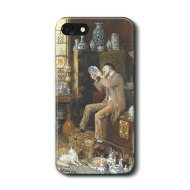 スマホケース マイルズ バーケット フォスター 古い骨董店 SOFTBANK ケース AU iPhone12 絵画 人気 あいふぉん 個性的 プレゼント iPhone14 父の日 母の日 iPhoneXR iPhone7