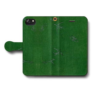 スマホケース手帳型 全機種対応 八丘椿 図案 和柄 レトロ iPhone15Pro iPhone13mini 絵画 人気 あいふぉん iPhone14 iPhone12mini iPhone12Pro iPhone16
