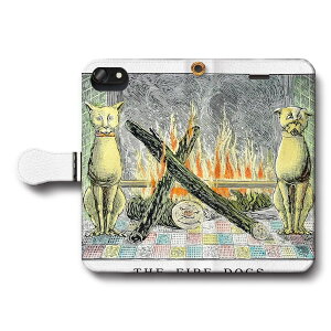 �X�}�z�P�[�X�蒠�^ �S�@��Ή� The fire dogs ?�B���e�[�W�|�X�^�[ iPhone14Pro �P�[�X iPhone15 iPhone12mini �G�� �l�C �����ӂ��� iPhone7 iPhone8 iPhone16e IPhone17e