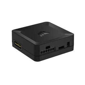 CORSAIR iCUE LINK �V�X�e���n�u CORSAIR iCUE LINK �f�o�C�X��14 �܂Őڑ��\ �z�����ȒP�� �v�V�I�ȃV��