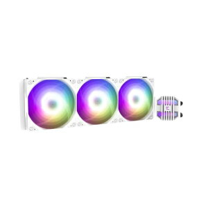 ZALMAN ALPHA2 SE A36 White 360mm�T�C�Y ARGB�Ή� �ȈՐ��� CPU�N�[���[ �z���C�g HS1519