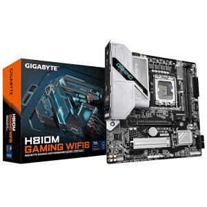 GIGABYTE H810M GAMING WIFI6 Intel H810�`�b�v�Z�b�g���� Micro-ATX �}�U�[�{�[�h MB6738