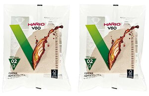 HARIO(�n���I) V60�p �y�[�p�[�t�B���^�[ 02M 1~4�t�p 200������ �݂��炵 VCF-02-100M