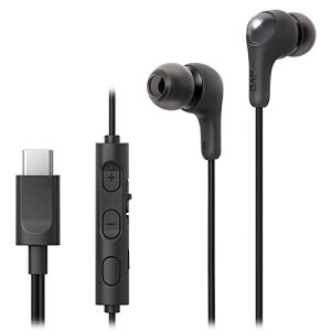 JVC�P���E�b�h JVC HA-FR9UC-B �C���z�� �L�� �}�C�N�t�� �^�C�vC �J�i���^ USB Type-C 1.2m �u���b�N HA-