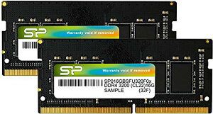 �V���R���p���[ �m�[�gPC�p������ DDR4-3200 (PC4-25600) 16GB×2�� (32GB) 260Pin 1.2V CL22