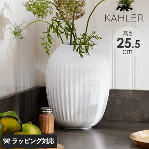 KAHLER �P�[���[ Hammershoi �x�[�X H25.5cm �ԕr �t�����[�x�[�X ������� ���� �X�g�[���E�F�A 25.5cm �z���C�g �C���f�B�S �A���X���T�C�g�O���[ �n���}�[�X�z�C
