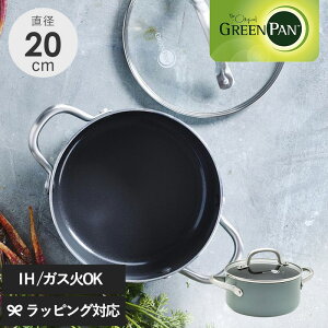 GreenPan O[p Ct[ LZ[ 20cm Wt  \ IHΉ KXΉ  k S łtɂ  ̂ɊQ̂ȂtCp 