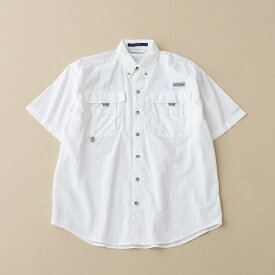 Columbia(コロンビア) バハマ II ショートスリーブ シャツ メンズ L 100(White) FM7047