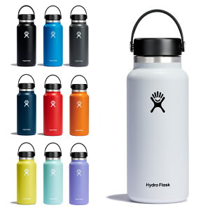 HYDRO FLASK(ハイドロフラスク) 32 oz WIDE MOUTH 946ml White 5089025