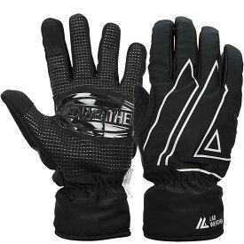 LAD WEATHER(ラドウェザー) アウトドア 防寒 手袋 L ブラック ladgloves001bk-l