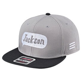 ジャクソン(Jackson) スナップバックキャップ Baseball CAP Baloonlogo グレー&ブラック