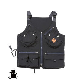 ジーアールエヌアウトドア(grn outdoor) 【24春夏】TEBURA VEST 21 M ブラック GO9203Q