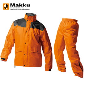 マック(Makku) レインハードプラス2 ユニセックス LL オレンジ AS-5400