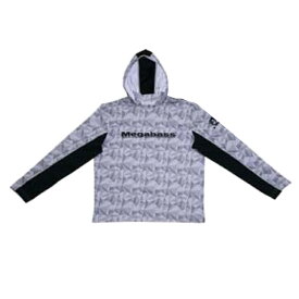 メガバス(Megabass) GAME HOODIE(ゲームフーディ) S ホワイト 00000047605